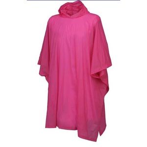 Pink Adult Poncho